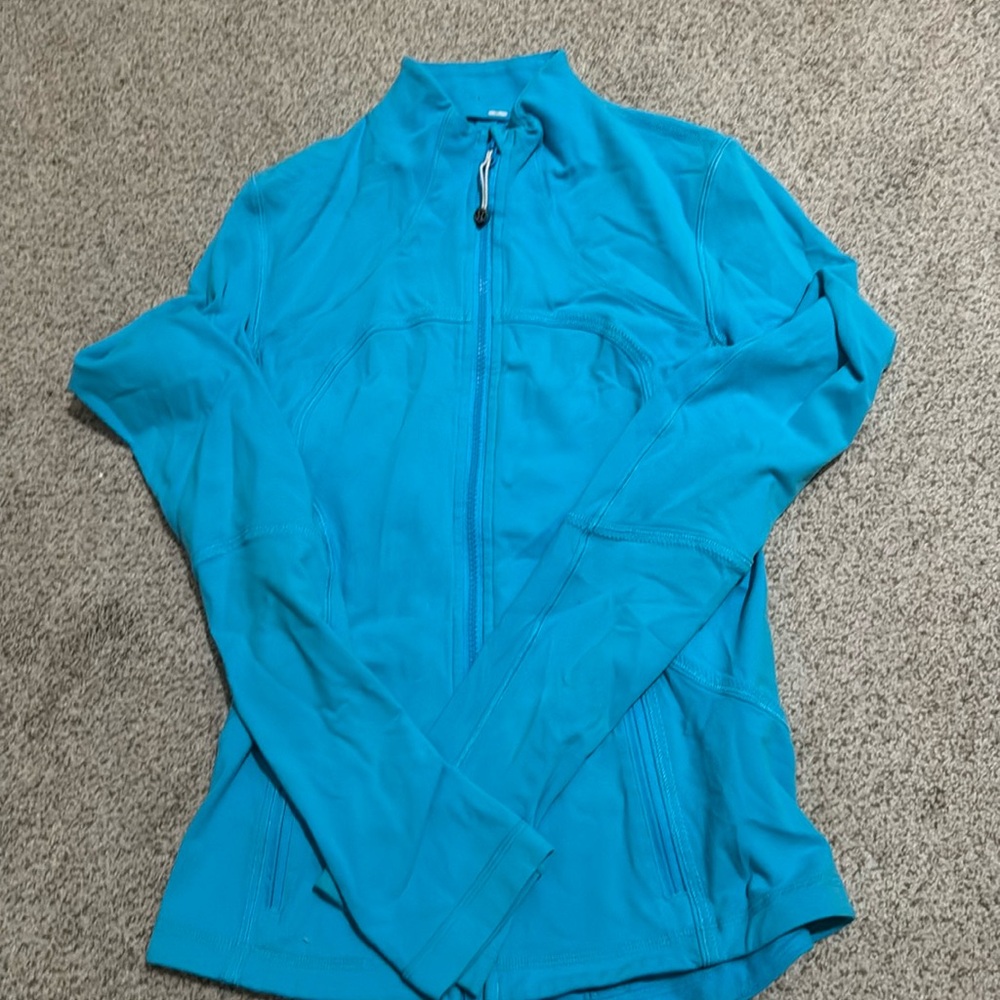 Lululemon Define Turquoise Jacket